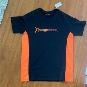 Orangetheory Black and Orange Short Sleeve Tee